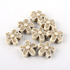 Flower Plating Acrylic Beads LS-X-PACR-Q102-138A-1