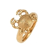 304 Stainless Steel Finger Rings for Women RJEW-C144-02G-3