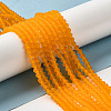 Imitate Austrian Crystal Frosted Glass Beads Strands LS-EGLA-A039-T2mm-MD23-2