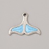 Ocean Theme Alloy Enamel Pendants LS-ENAM-CJC0022-14G-AS-1