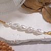 Elegant Natural Pearl Beads Link Bracelets ZR4711-4