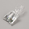 Transparent Resin Big Pendants RESI-TAC0018-28E-2