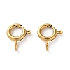 Ion Plating(IP) 304 Stainless Steel Spring Ring Clasps LS-X-STAS-C114-04A-G-1