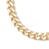 8MM Brass Cuban Link Chain Necklaces for Men Women NJEW-JN05881-5