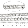 304 Stainless Steel Figaro Chains CHS-B012-03C-P-2
