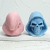 Halloween Skull DIY Food Grade Silicone Statue Candle Molds PW-WG77644-01-5