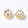 Two Tone Resin European Beads RPDL-K002-C07-1
