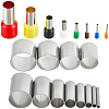 Plastic & Stainless Steel Clay Round Hole Cutter TOOL-CP0001-51-6
