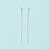 Brass Flat Head Pins KK-WH0058-03C-S-1