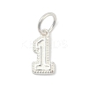 Number Series 925 Sterling Silver Charms LS-STER-Q002-01B-1