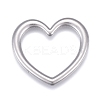 Non-Tarnish 304 Stainless Steel Linking Rings STAS-P245-34P-01-1