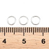 Brass Closed Jump Rings KK-D257-01P-05-3