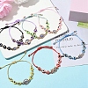 Resin Evil Eye Braided Bead Bracelets for Women BJEW-FS00018-03-5