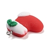 Christmas Theme Opaque Resin Pendants RESI-F054-B13-2