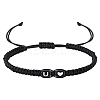 1Pc Adjustable Nylon Cord Braided Bracelets for Women Men BJEW-LP0001-31A-U-1