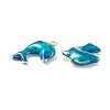 Rack Plating Brass Enamel  Pendants KK-B053-07G-3