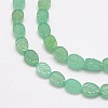 Natural Green Aventurine Beads Strands G-O158-04-2