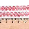 Transparent Glass Beads Strands GLAA-T023-6mm-A13-4