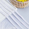 Polyester Wavy Lace Ribbons OCOR-WH0082-21C-3