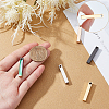 5Pcs 5 Colors PVD Vacuum Plating 304 Stainless Steel Pendants STAS-SC0002-15-3