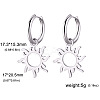 304 Stainless Steel Hoop Earrings FS-WG6A0FB-07-1