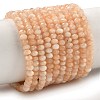 Dyed Natural Malaysia Jade Rondelle Beads Strands G-E316-2x4mm-01-2