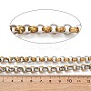 Two Tone 304 Stainless Steel Rolo Chains CHS-A021-04GP-3