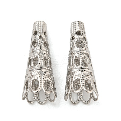 Non-Tarnish Hollow 304 Stainless Steel Bead Cone STAS-L273-02P-1