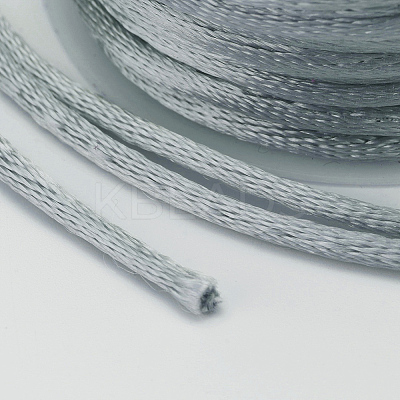 Nylon Satin Rattail Cords NWIR-L006-1mm-22-1
