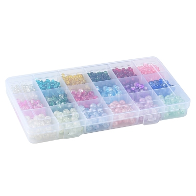 1250Pcs Glass Beads GLAA-FS0001-38-1