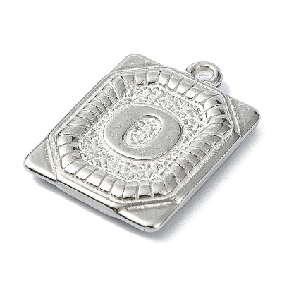 Anti-Tarnish 304 Stainless Steel Pendants STAS-U033-01P-O-1