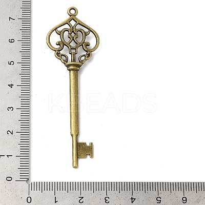 Tibetan Style Alloy Big Pendants TIBE-S302-10AB-LF-1