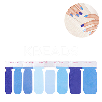 Solid Color Full Cover Best Nail Stickers MRMJ-T039-01U-1