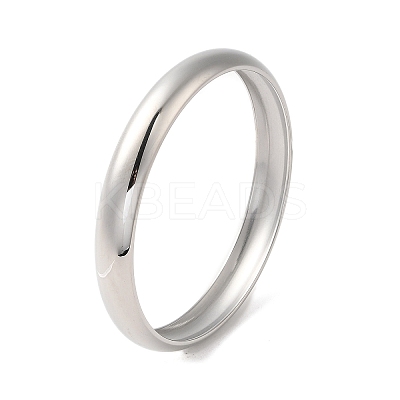 Non-Tarnish 304 Stainless Steel Plain Bangles BJEW-Q773-03C-P-1