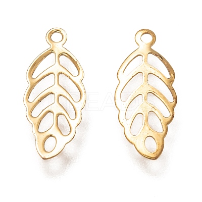 304 Stainless Steel Filigree Charms X-STAS-H130-14G-1