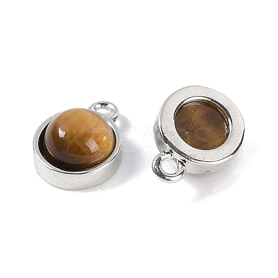 Natural Mixed Stone Pendants G-K372-03P-1