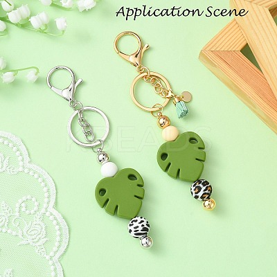 Alloy Bar Beadable Keychain for Jewelry Making DIY Crafts KEYC-A011-01P-1