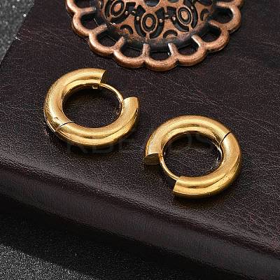 304 Stainless Steel Hoop Earrings EJEW-F339-01G-1