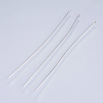 Tarnish Resistant 304 Stainless Steel Flat Head Pins STAS-F145-07P-0.6x50mm-1