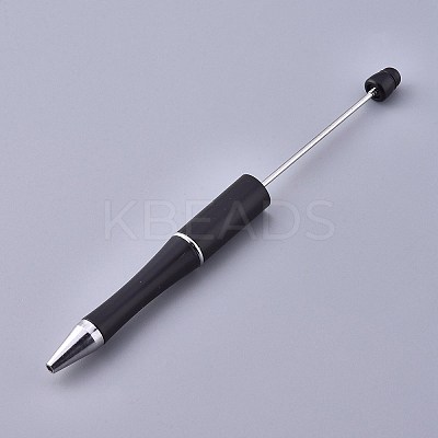 Plastic Beadable Pens AJEW-L082-A03-1