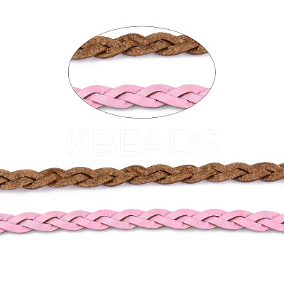 Braided PU Leather Cords LC-S018-10J-1