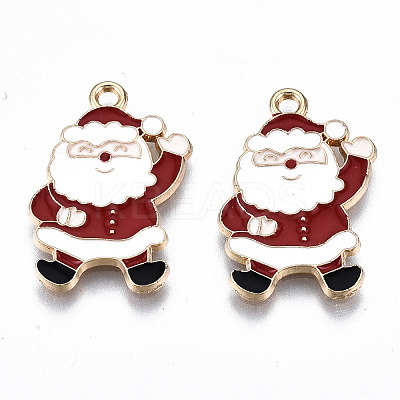 Eco-Friendly Alloy Enamel Pendants LS-X-ENAM-Q437-070-NR-1