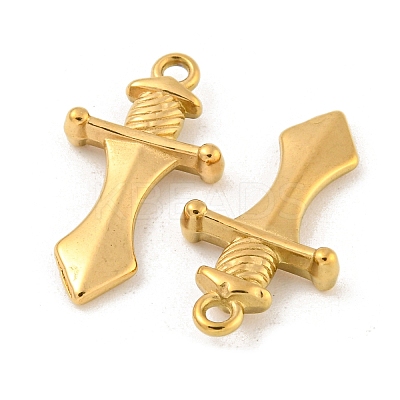 Ion Plating(IP) 304 Stainless Steel Pendants STAS-N103-134G-1