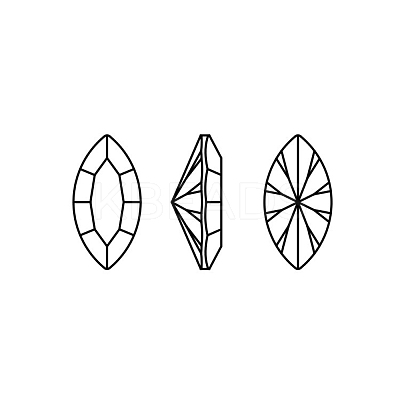 Preciosa® MAXIMA Crystal Fancy Stones X-PRC-FG10-90070-1