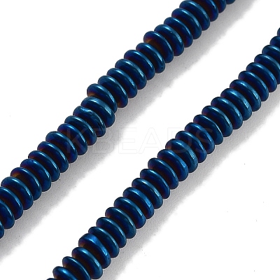 Electroplated Synthetic Non-magnetic Hematite Beads Strands G-P545-A01-01D-1