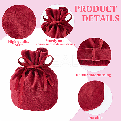 7Pcs 7 Colors Velvet Jewelry Drawstring Gift Bags ABAG-BC0001-39-1
