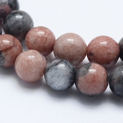 Natural Gemstone Beads Strands G-K274-01-8mm-1