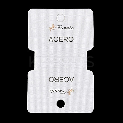 Fold Over Paper Jewelry Display Cards CDIS-M005-25-1