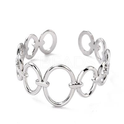 Non-Tarnish 304 Stainless Steel Finger Rings X-RJEW-L102-05P-1