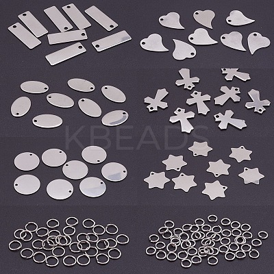 Stainless Steel Pendants STAS-BC0003-01-1